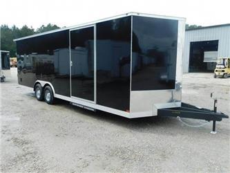  Covered Wagon Trailers Gold Series 8.5x24 Vnose wi