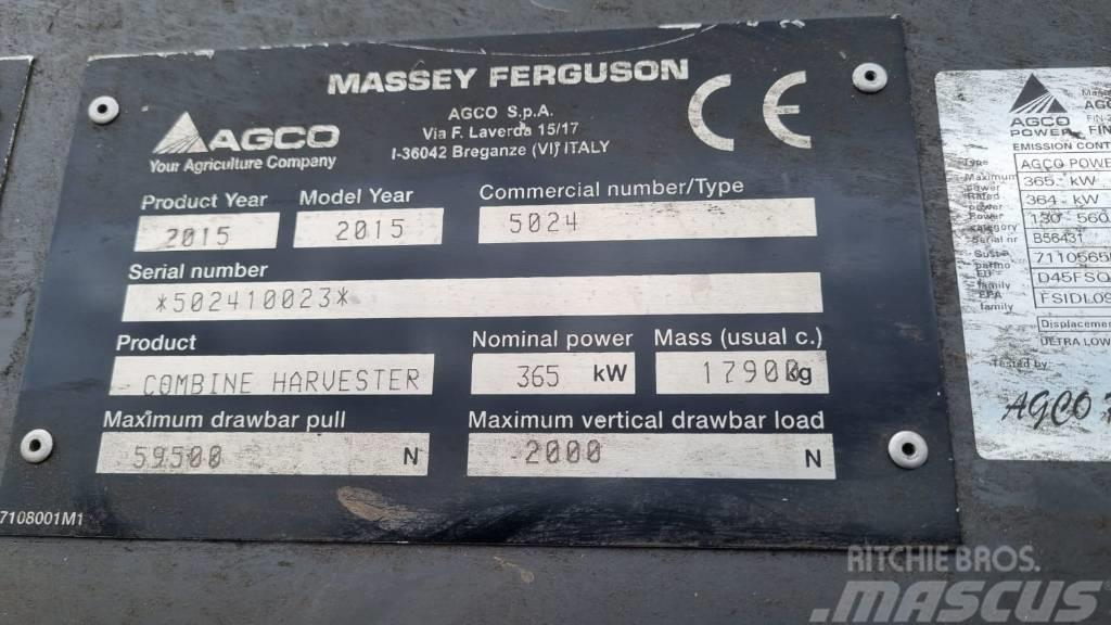 Massey Ferguson 9380 Biçerdöverler