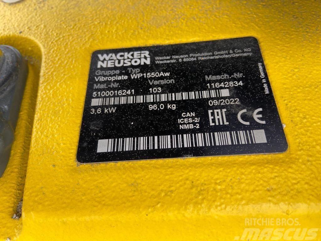 Wacker Neuson WP1550Aw Plate compactors