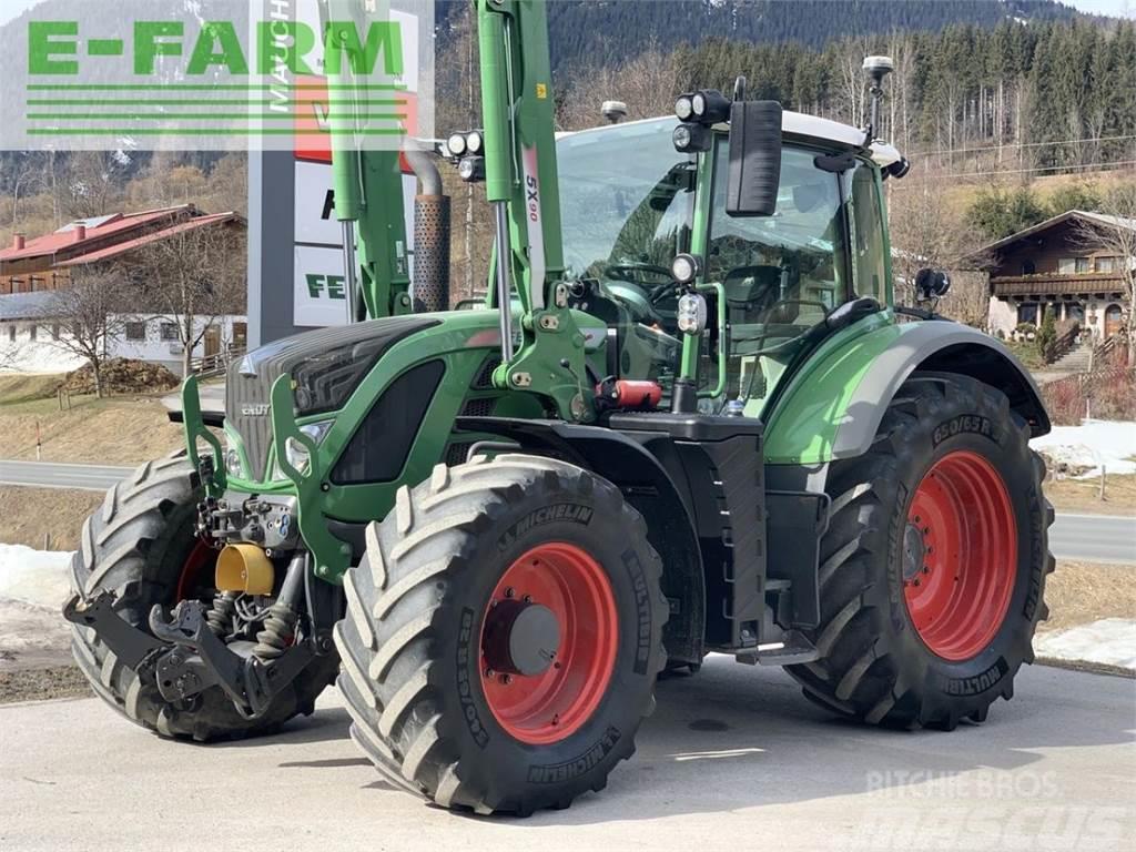 Fendt 724 vario scr Tractors