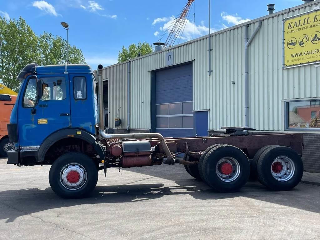Mercedes-Benz SK 1928 V8 Chassis 4x4 +2 Full Spring ZFBig Axle G Chassis Cab trucks