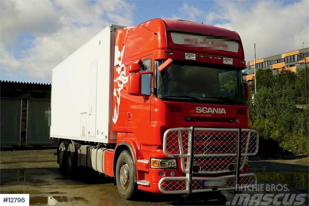 Scania R480 6x2 box truck Box body trucks