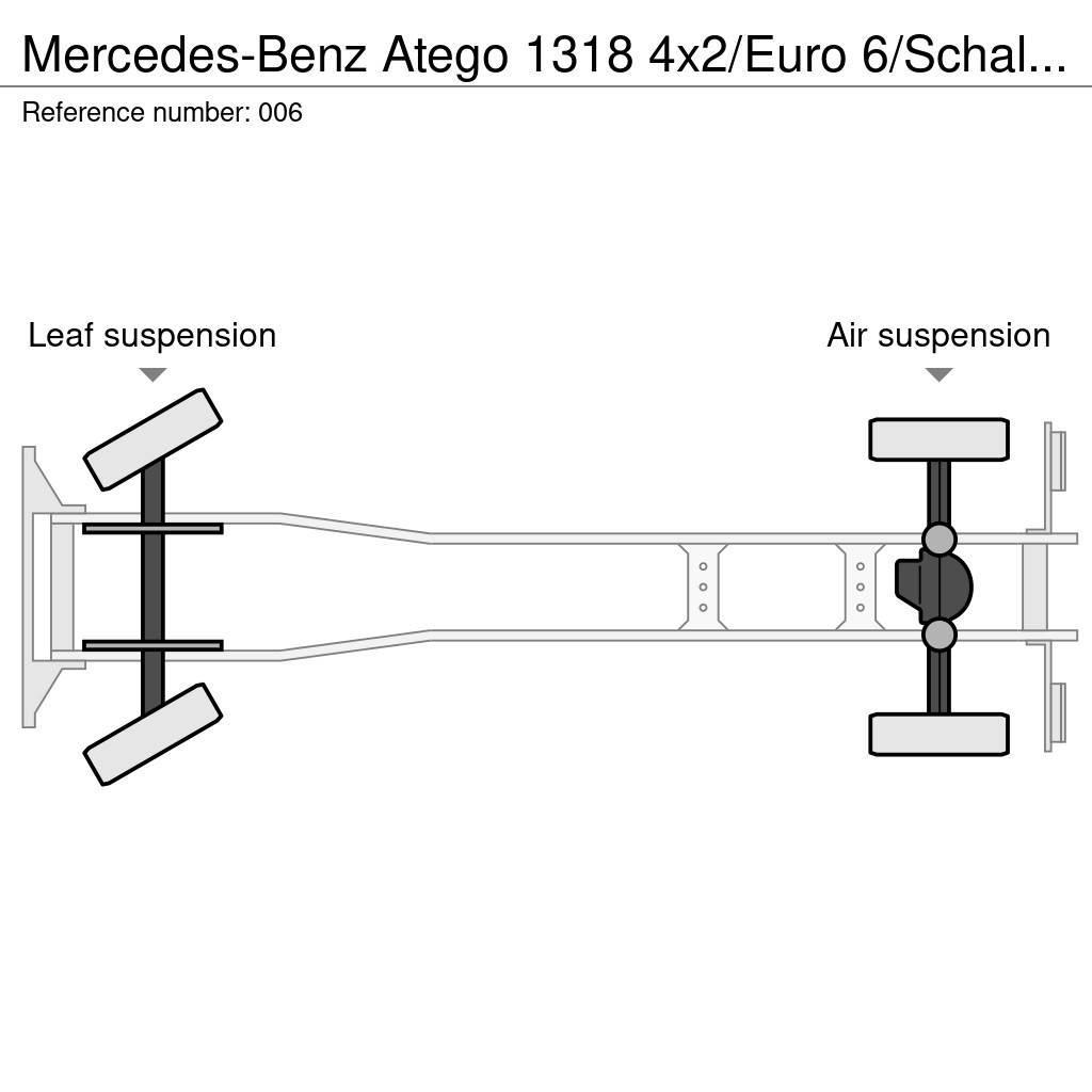 Mercedes-Benz Atego 1318 4x2/Euro 6/Schaltung/Klima/1218 Chassis Cab trucks