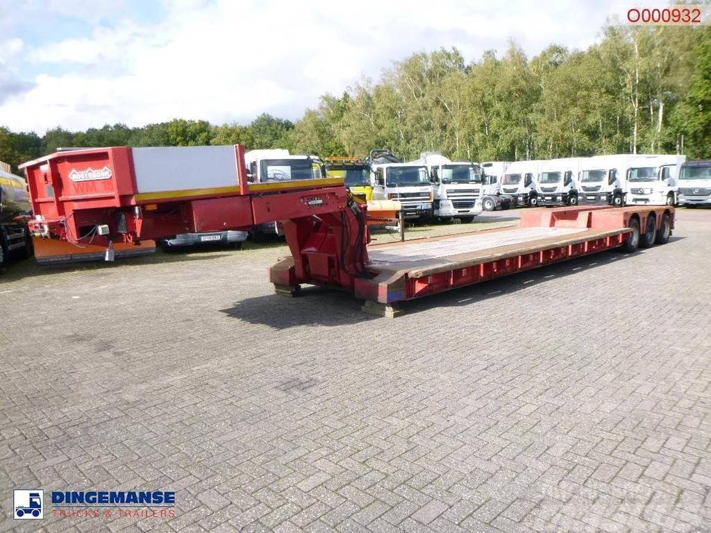 Nooteboom 3-axle lowbed trailer EURO-60-03 / 77 t Low loader yari çekiciler