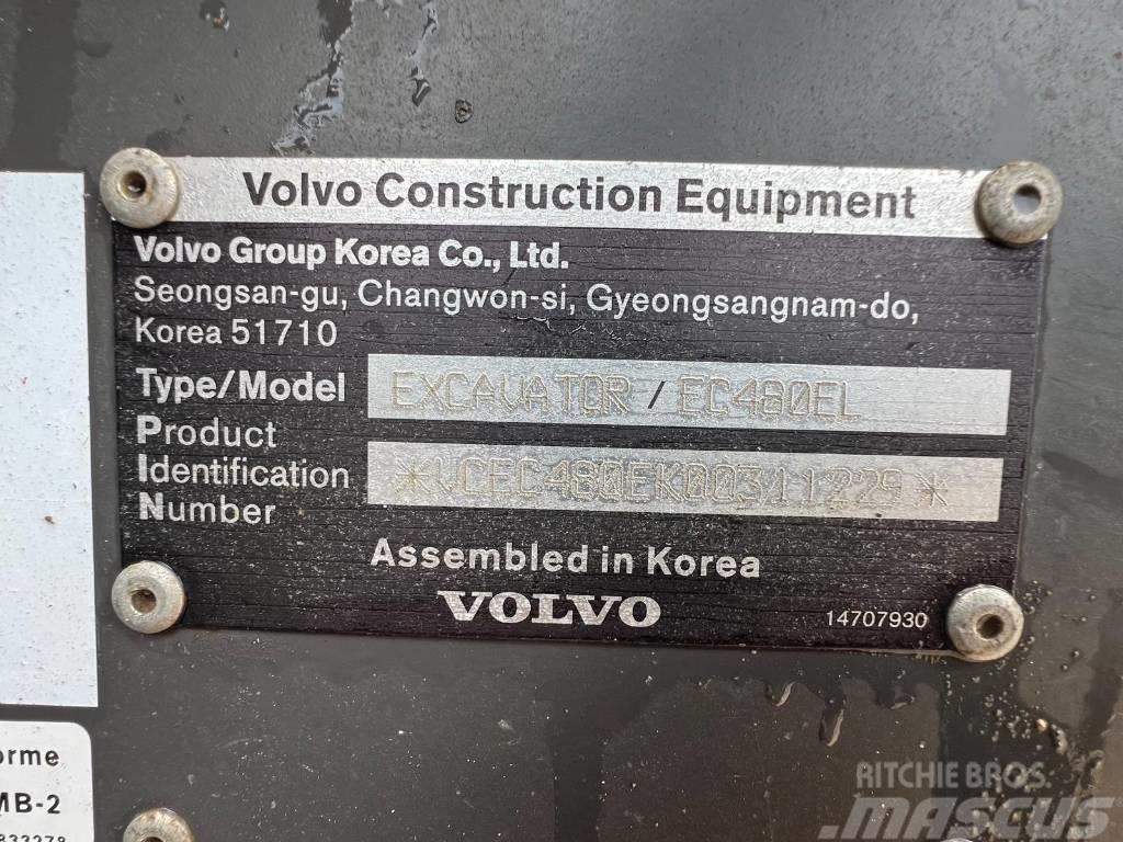 Volvo EC480EL Paletli ekskavatörler