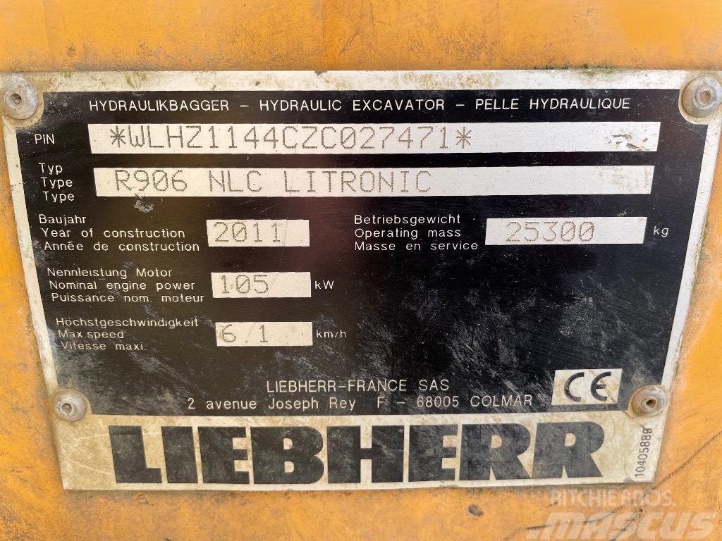 Liebherr R906 części Parts for LIEBHERR R906 Saseler