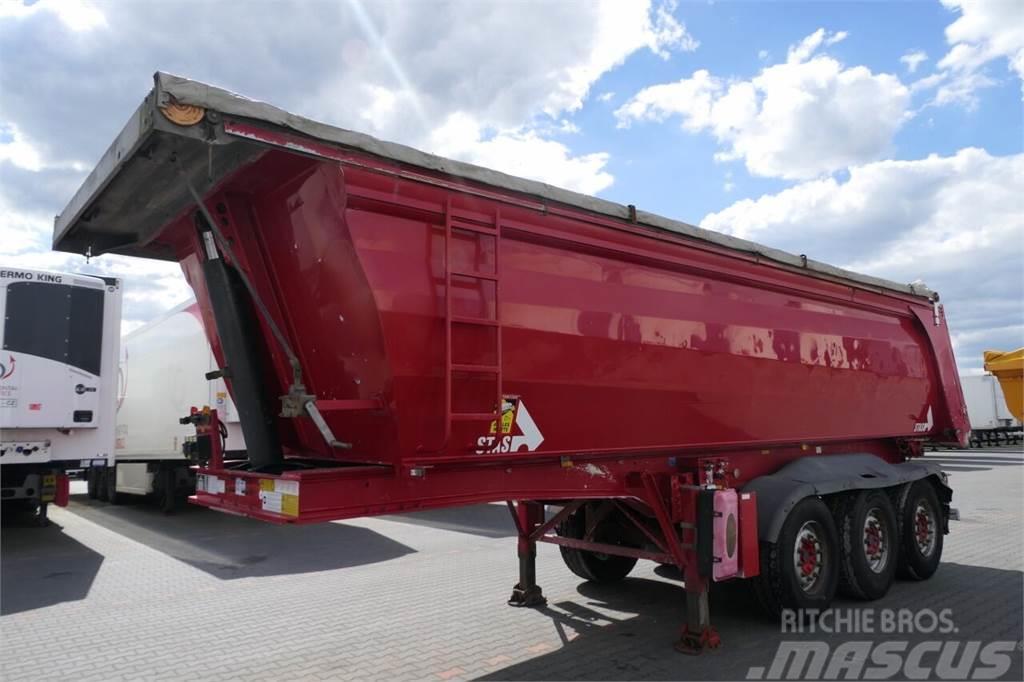 Stas WYWROTKA ALUMINIOWA / 25 m3 / WAGA : 5300 KG / RYN Tipper semi-trailers