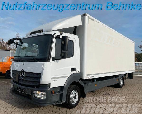 Mercedes-Benz Atego 1221 BL 7.15m Koffer/ 1.5t LBW/ Klima/ EU6 Kapali kasa kamyonlar