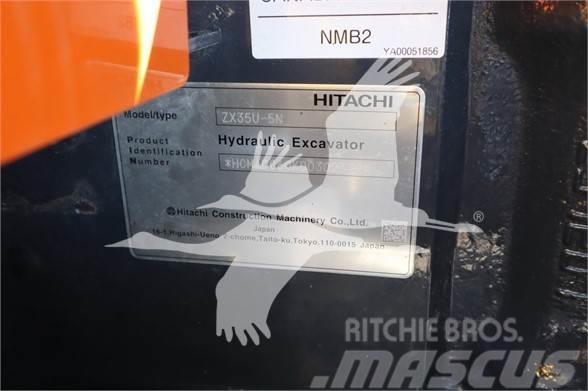 Hitachi ZX35U-5N Mini ekskavatörler, 7 tona dek