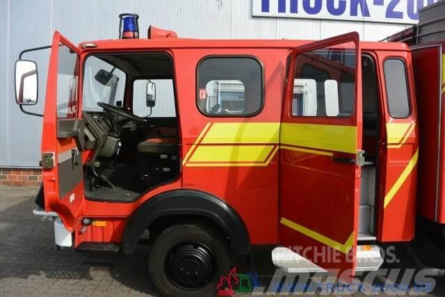 Iveco 75E16 A Mannschaft- Feuerwehr Löschpumpe SERVO Kapali kasa kamyonlar