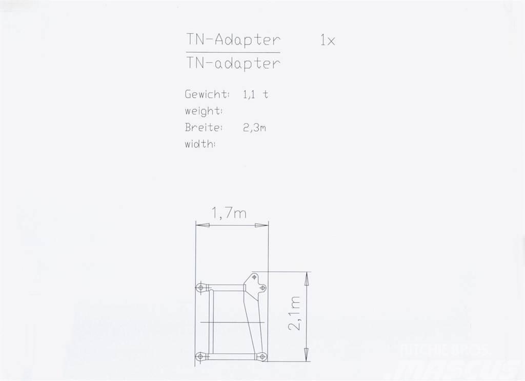 Liebherr LTM 1800 TN adapter Vinç parçalari