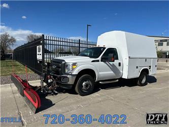 Ford F350 XL Super Duty 9' KUV Body With Boss Snow Plow