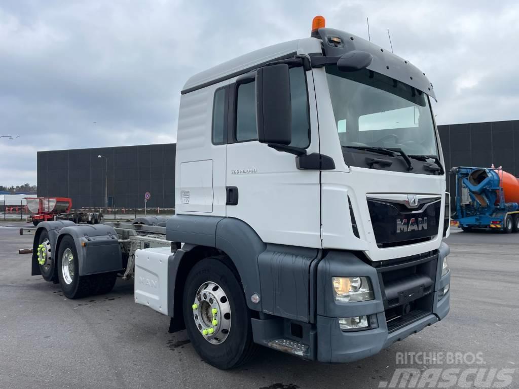 MAN TGS 26.440 6x2*4 ADR Chassis Euro 6 Chassis Cab trucks