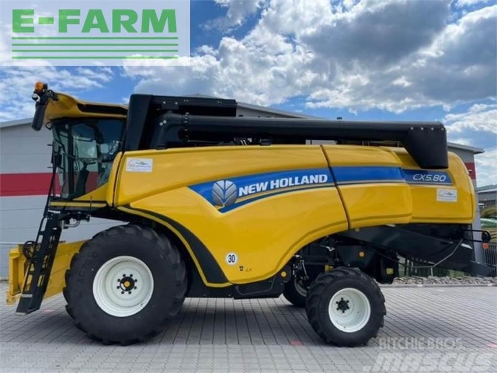 New Holland cx 5.80 Combine harvesters