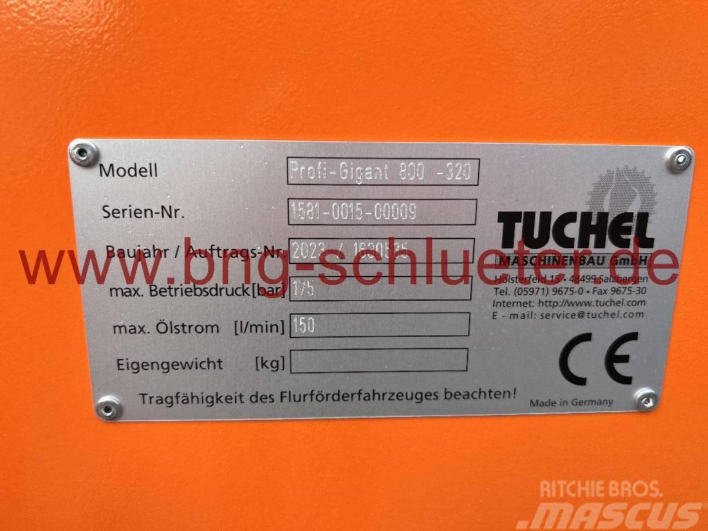 Tuchel Profi Gigant 800 Kehrmaschine -werkneu- Other groundcare machines