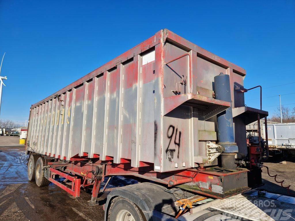 LAG 0-2-38 KHSL / 43m3 Tipper semi-trailers