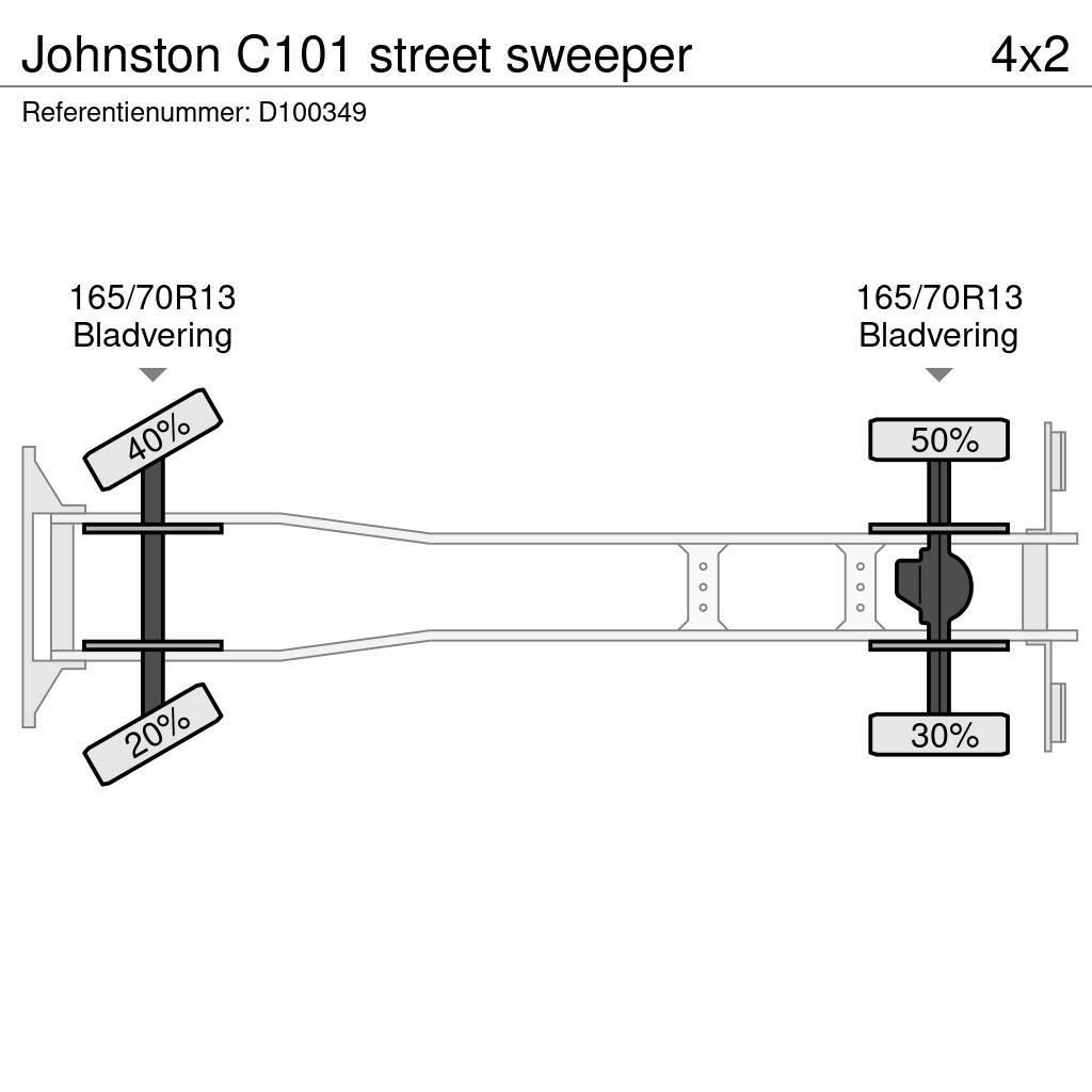 Johnston C101 street sweeper Combi / vacuum trucks