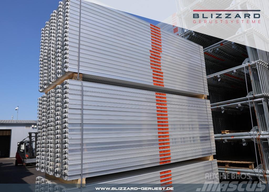 Blizzard S70 163,45 m² neues Blizzard Stahlgerüst + Durchst Scaffolding equipment