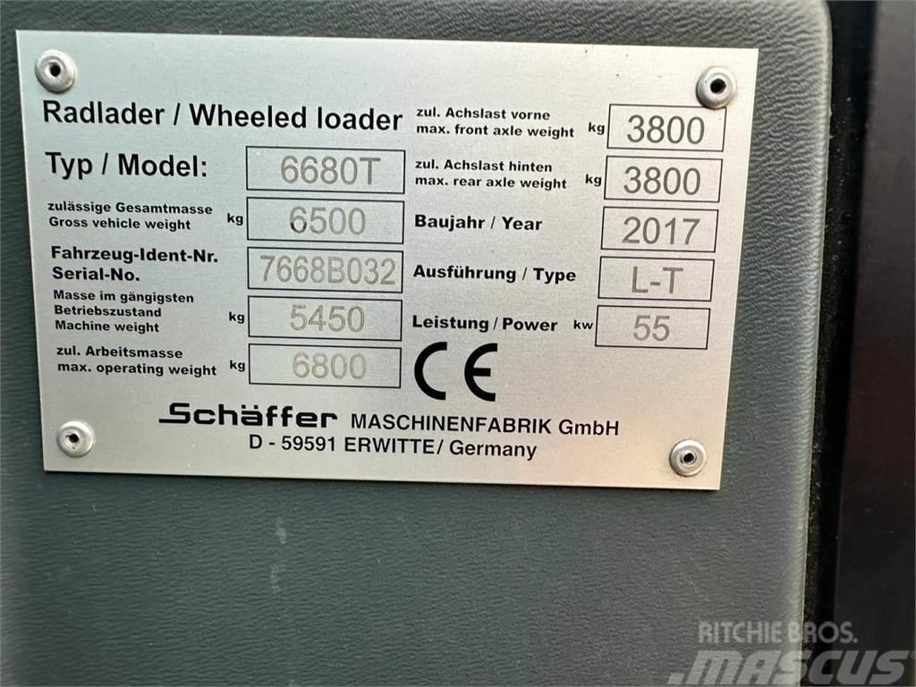 Schäffer 6680 T Telehandlers for agriculture