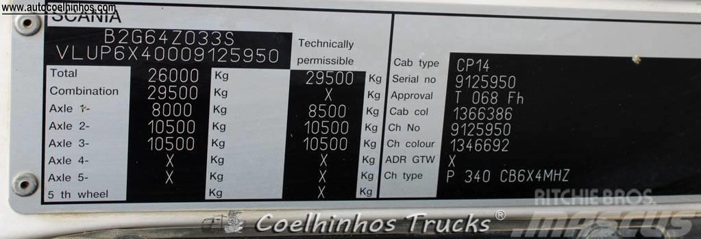 Scania P 340 Tipper trucks