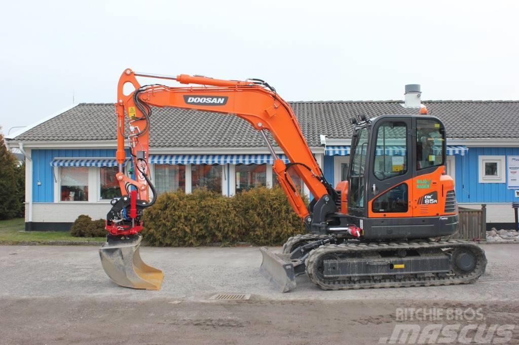 Doosan Midigrävare 9 ton - DOOSAN DX85R-3 Midi excavators  7t - 12t