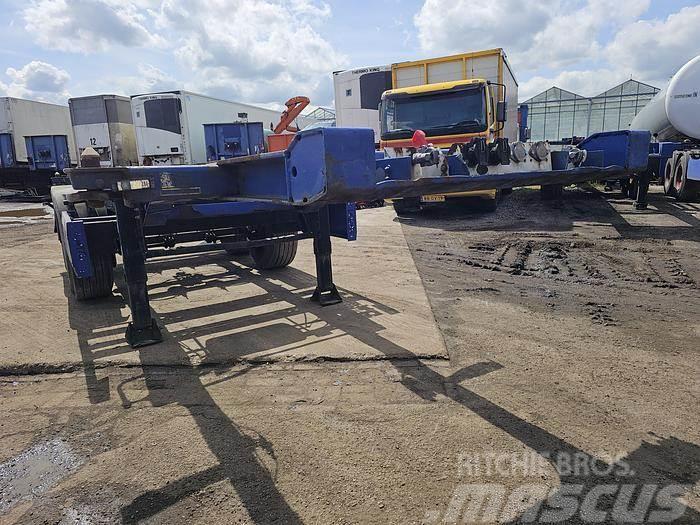 Krone 2 axle | container chassis | steel suspension | Bp Containerframe semi-trailers