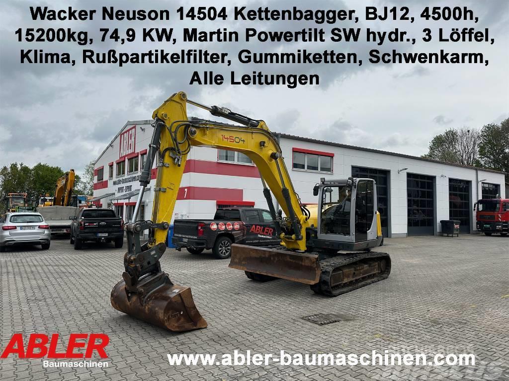 Wacker Neuson 14504 Kettenbagger Klima Martin Powertilt Crawler excavators