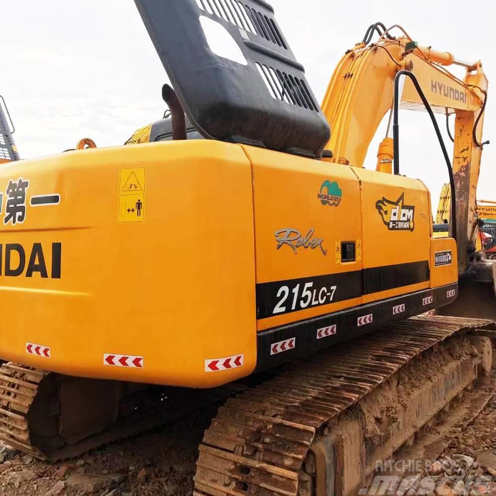 Hyundai 215-7 Crawler excavators