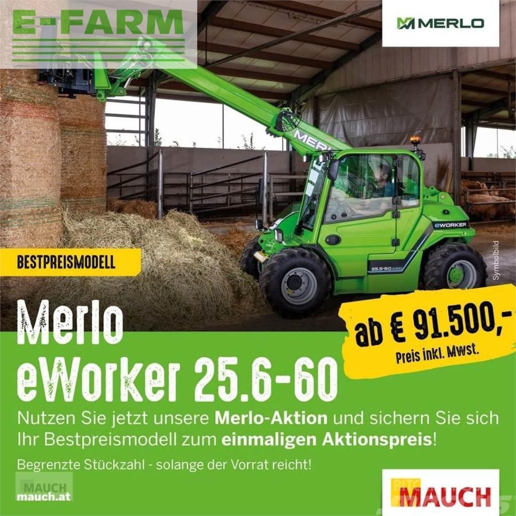Merlo e-worker 25.5-60 aktion Telehandlers for agriculture