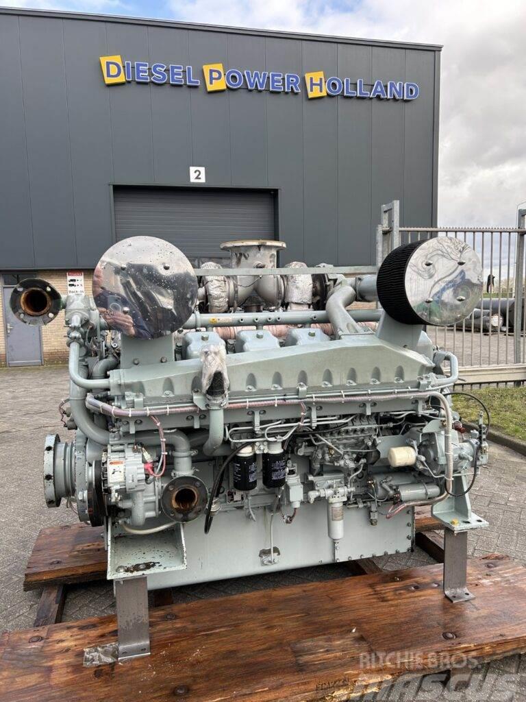 Mitsubishi S12A2-MPTA - Used - 850 HP Marine engine units