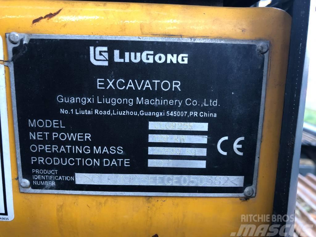 LiuGong 925E Crawler excavators