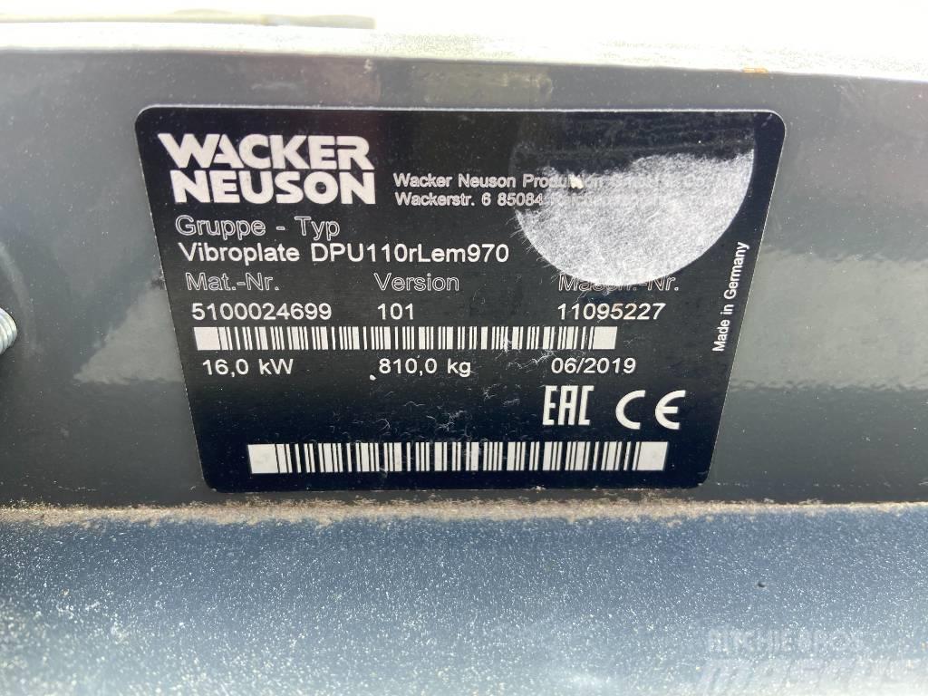 Wacker Neuson DPU110rLem970 Plate compactors
