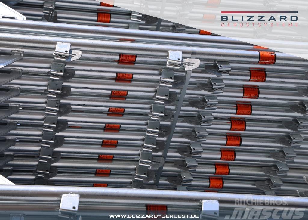Blizzard S70 488 m² neues Gerüst aus Stahl + Aluböden Scaffolding equipment
