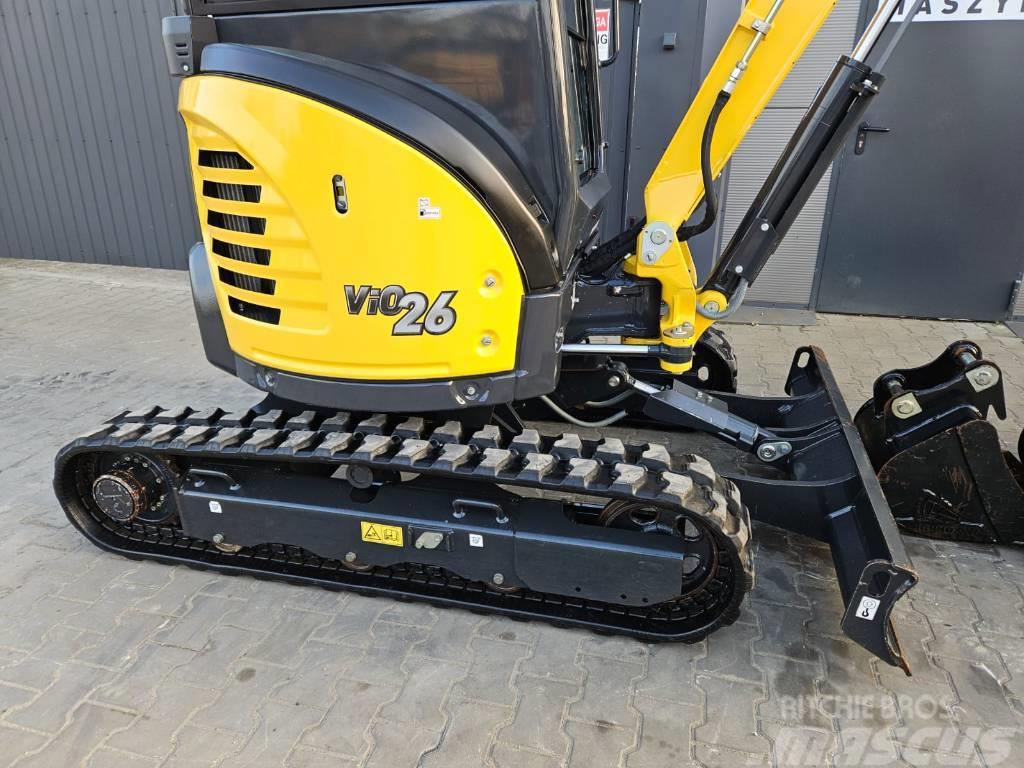 Yanmar Vio 26 VIO-27 VIO-25 VIO26 Mini excavators < 7t (Mini diggers)