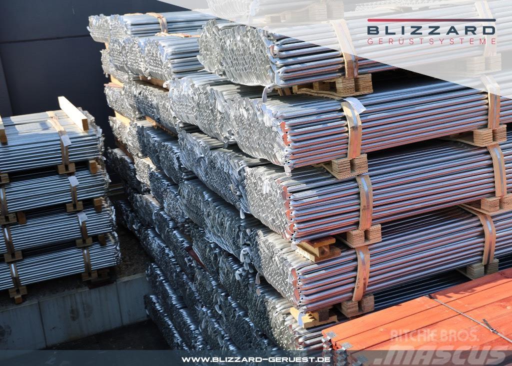 Blizzard 88 m² Neues Gerüst mit Alu-Rahmentafel Scaffolding equipment
