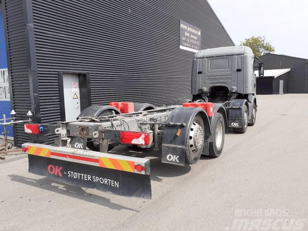 Scania G 450 CHASSIS AUT, 8X2 Chassis Cab trucks
