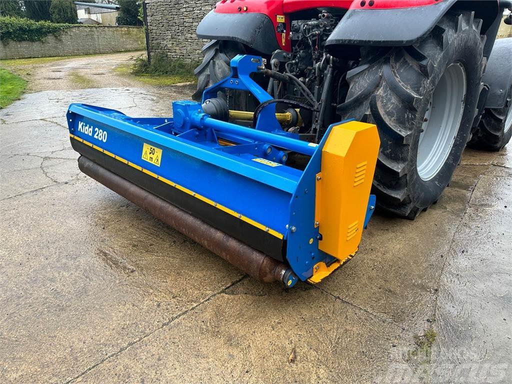  Kidd 280 Flail topper with sideshift Other forage harvesting equipment