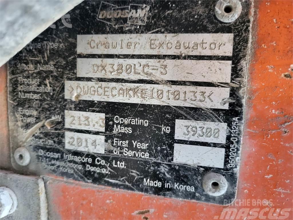 Doosan DX380LC-3 Crawler excavators