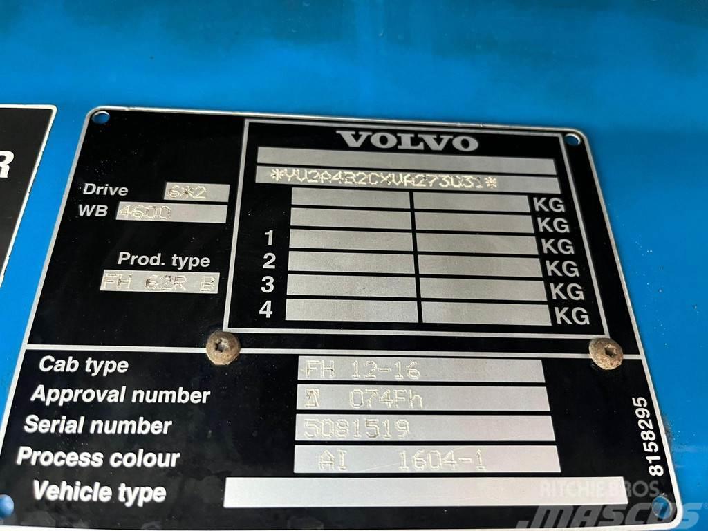 Volvo FH12 380 6x2 INTERCONSULT TANK 11920 L Combi / vacuum trucks