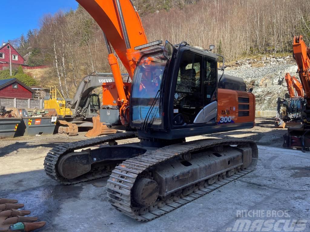Hitachi ZX 300 LC-6 Rigget for Boretårn Crawler excavators