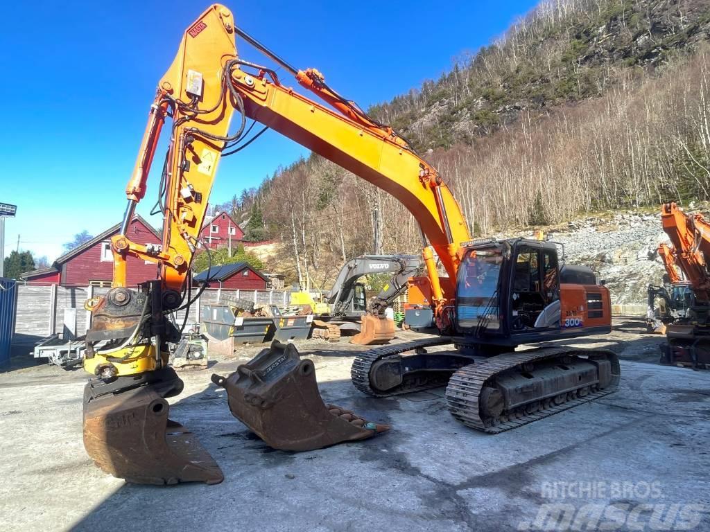 Hitachi ZX 300 LC-6 Rigget for Boretårn Crawler excavators