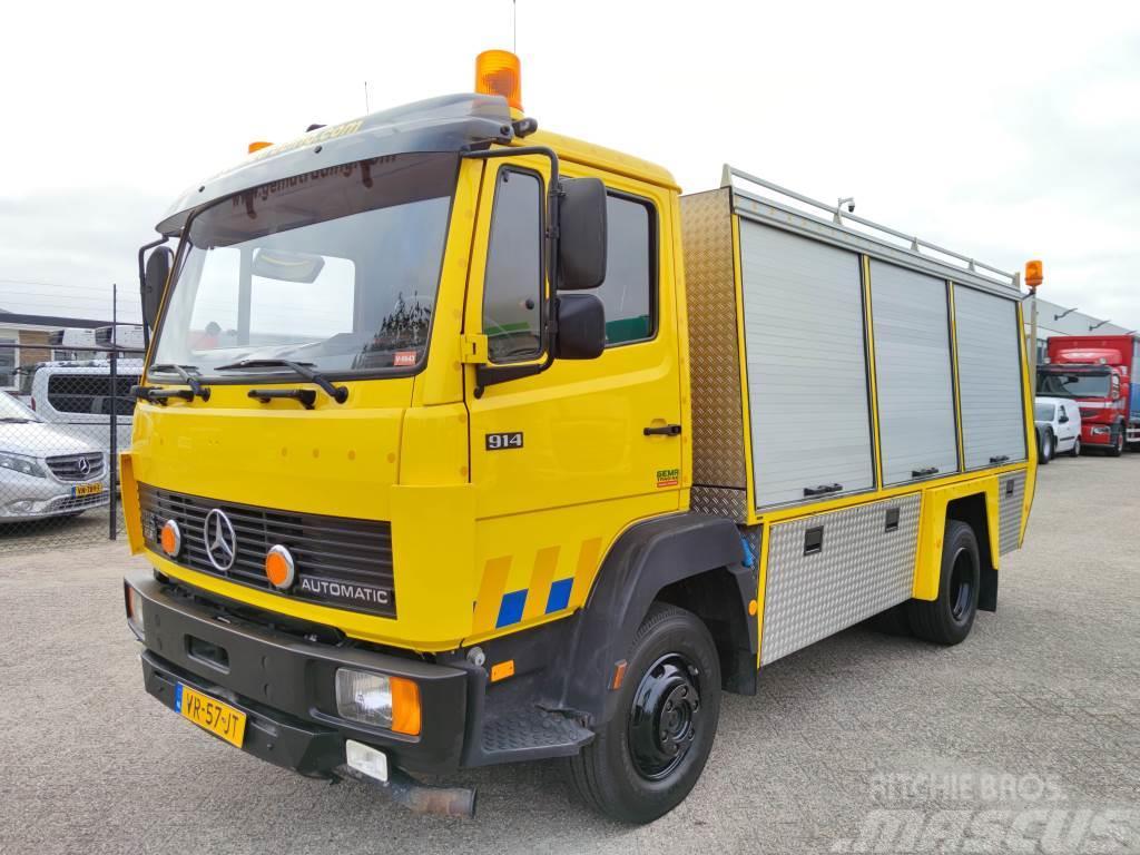 Mercedes-Benz 914 - Servicewagen - Agregaat 440 uur - 31.565km - Fire trucks