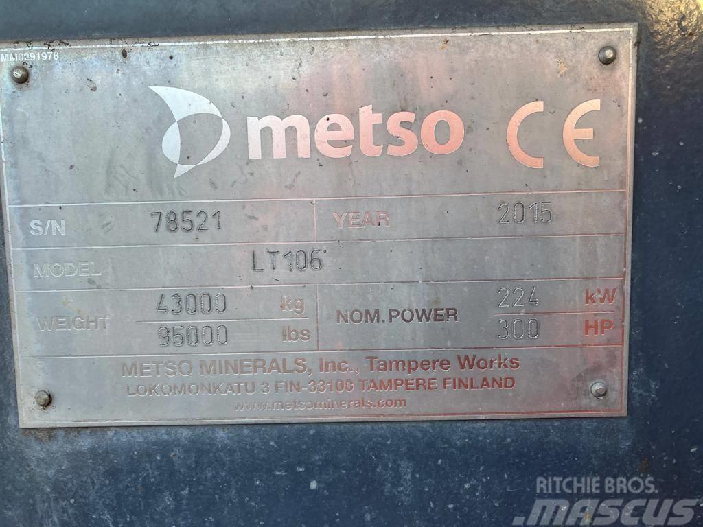 Metso LT 106 Mobile crushers