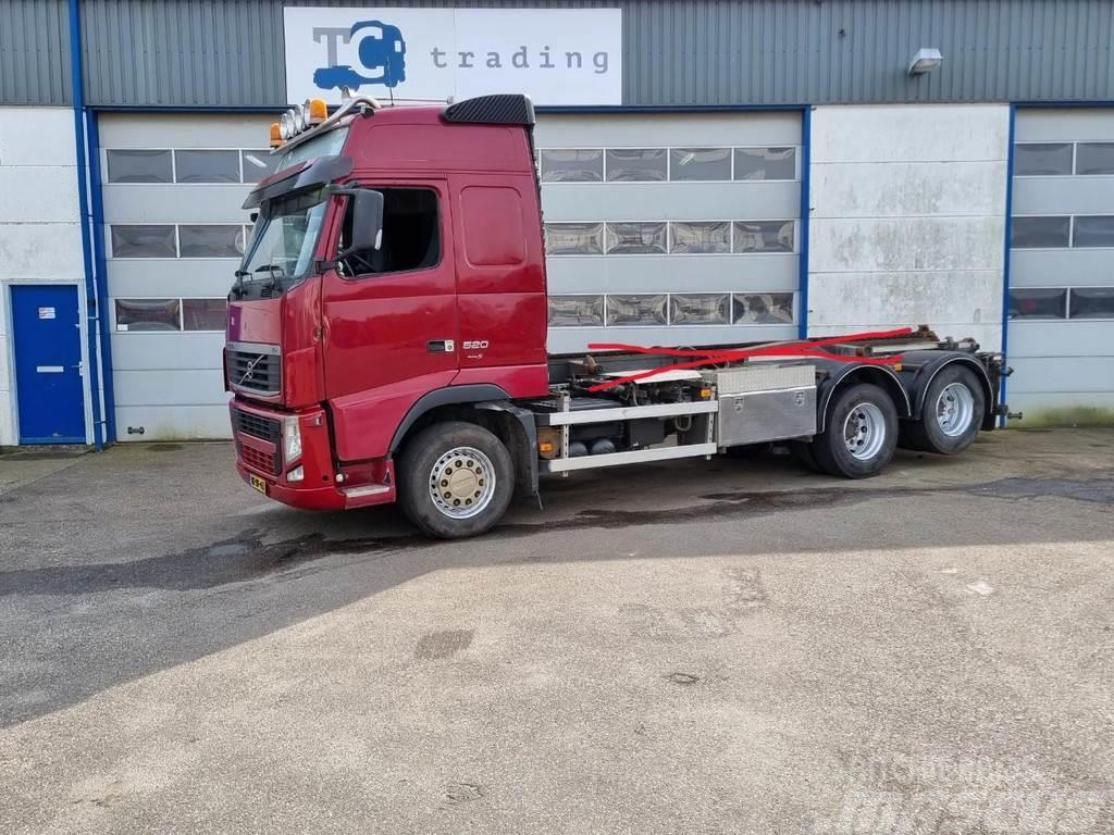 Volvo FH 16.520 6x2 Chassis Cabine. euro 5 Chassis Cab trucks