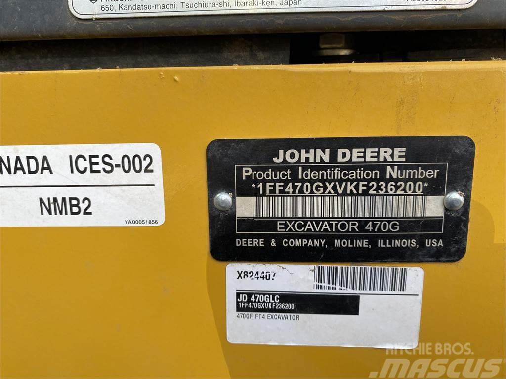 John Deere 470G LC Crawler excavators