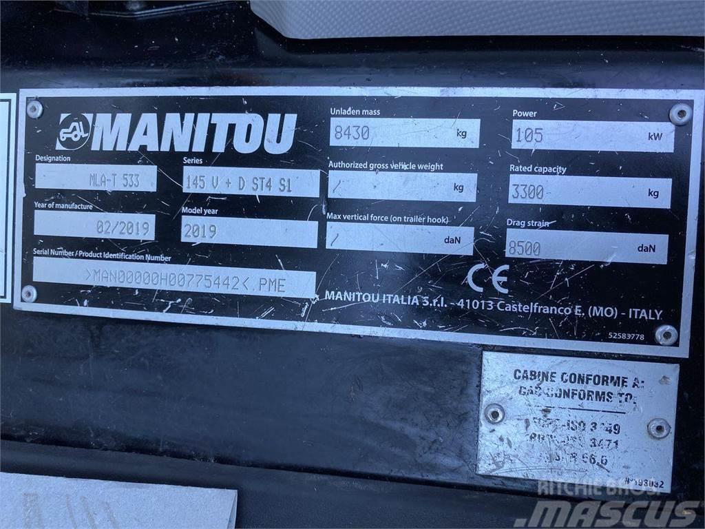 Manitou MLA-T533-145V+ ELITE ST5 Telehandlers for agriculture