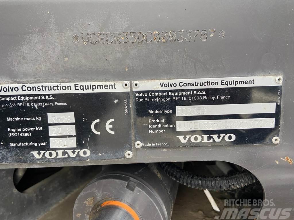 Volvo ECR 35 D ROTOTILT / AC Midi excavators  7t - 12t