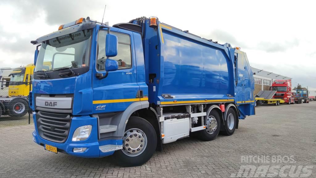 DAF FAG CF290 6x2/4 Daycab Euro6 - Geesink GPMIII 20H2 Waste trucks