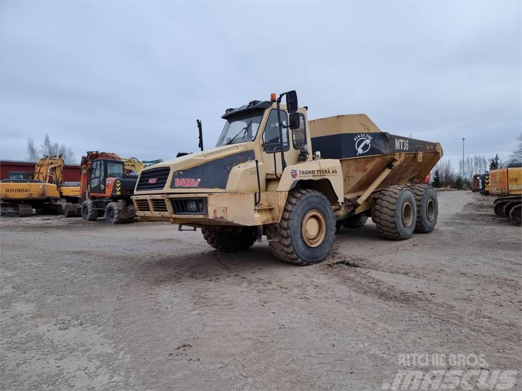 Moxy MT36 series II Articulated Dump Trucks (ADTs)