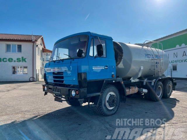 Tatra 815 6x6 stainless tank-drinking water 11m3,858 Combi / vacuum trucks